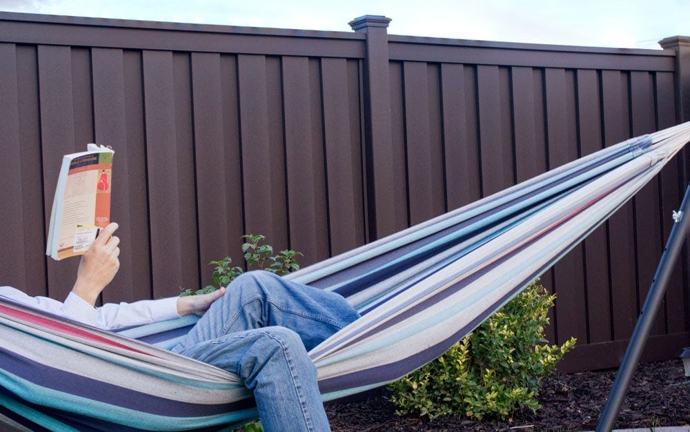 Trex Seclusions Fencing Woodland Brown Hammock