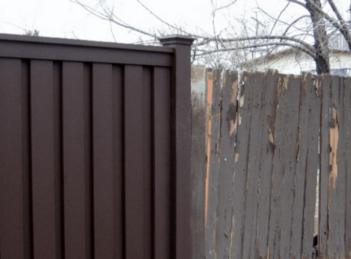 Trex vs wood fencing Trex vs wood fencing