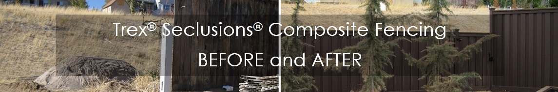 Trex Fencing: Before and After 1