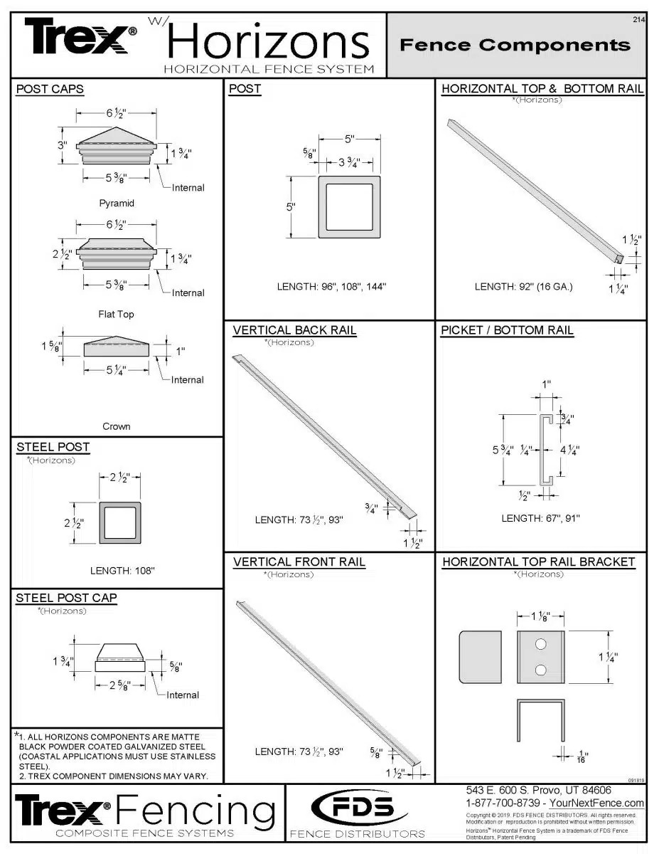 2019 - HORIZONS COMPONENTS - 214 >> Horizons Drawings 2