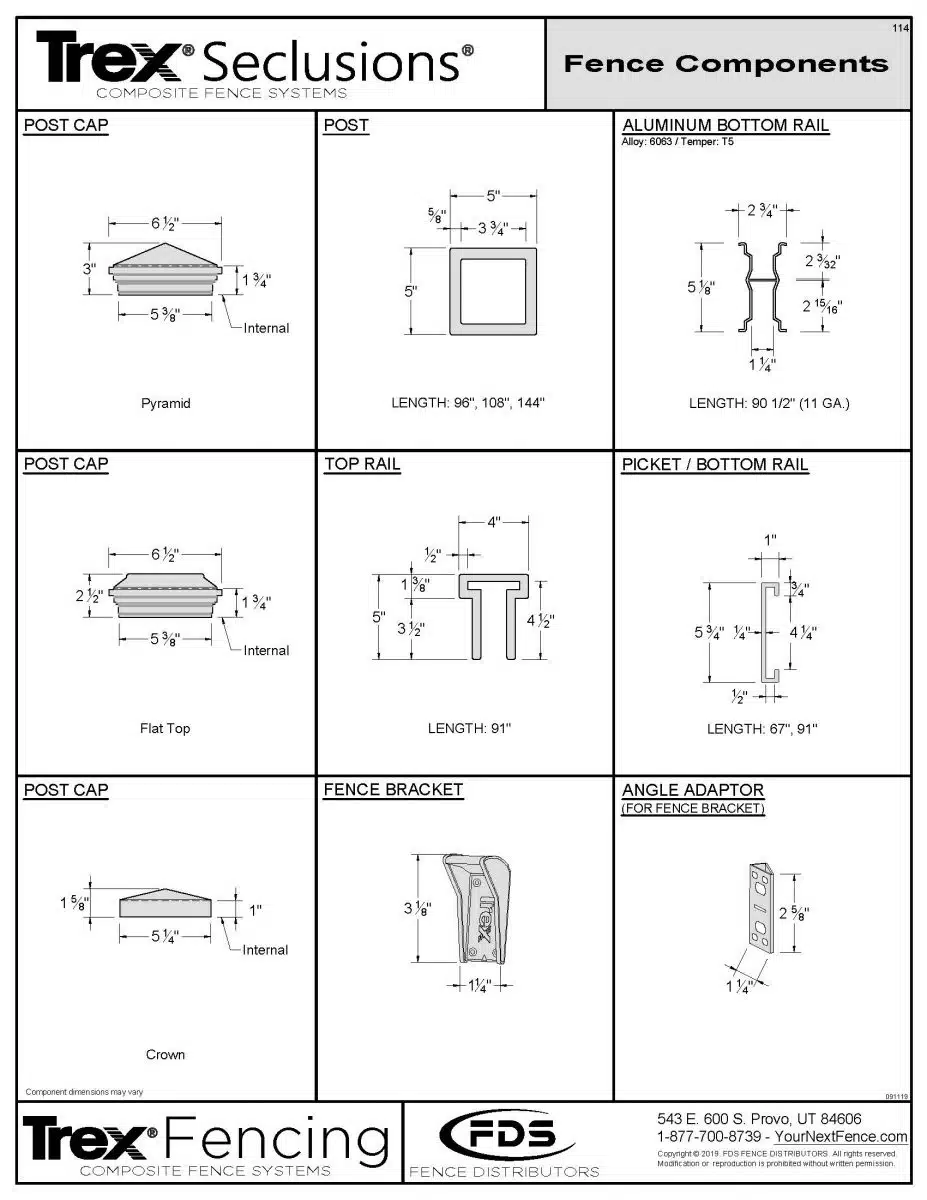 2019 - SECLUSION COMPONENTS - 114 Merchants Metals 1