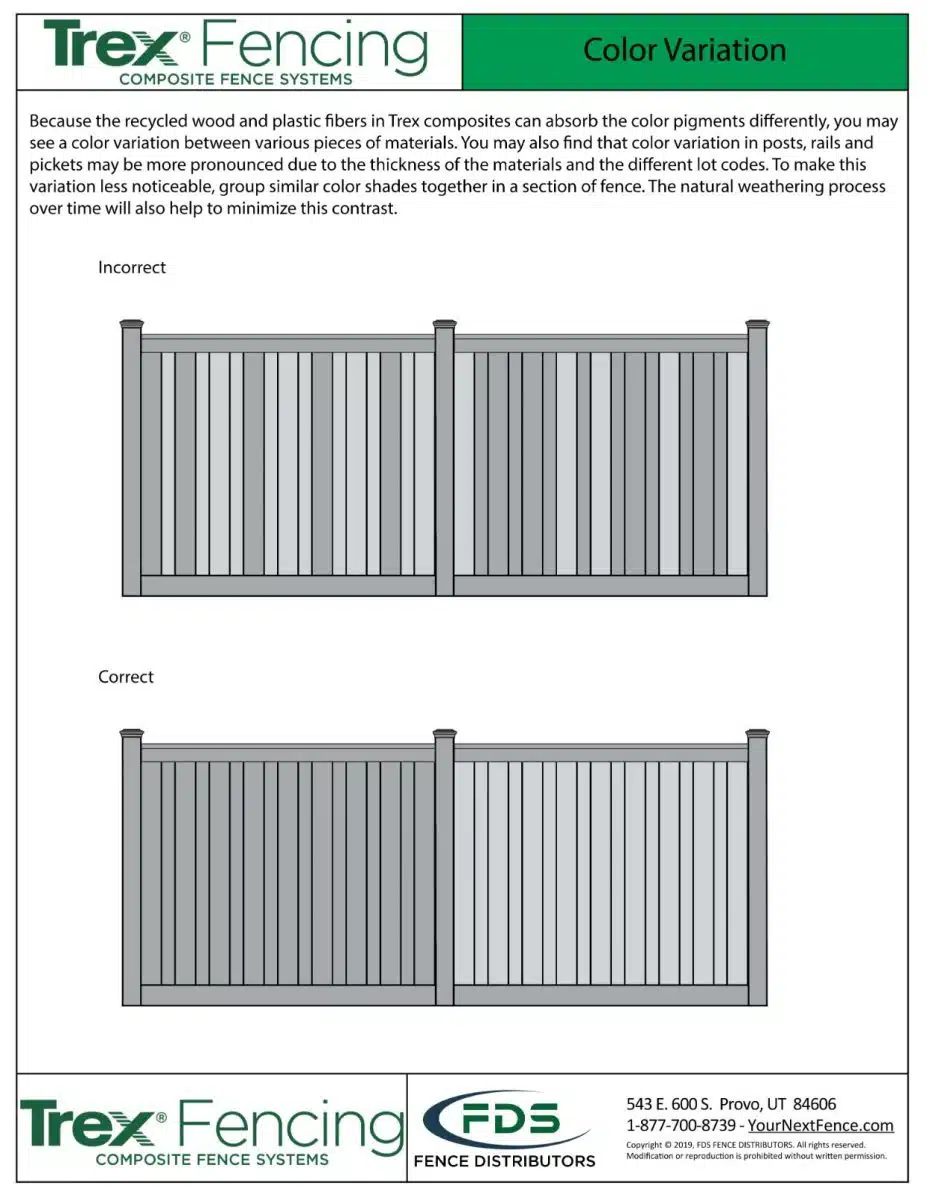 Color Variation >> Seclusions Install Guides 14