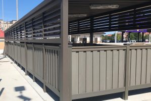 LSU-Beach-Volleyball-Stadium-Trex-Fencing LSU-Beach-Volleyball-Stadium-Trex-Fencing