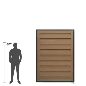 Trex w/Horizons Horizontal Single Gate Panel - 8-ft. Tall - Large Width