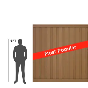 8' Tall Trex Fencing Model Most Popular Height