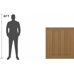 Trex Seclusions Single Gate Panel - 4-ft. Tall - Standard Width