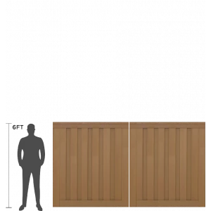 Trex Seclusions Double Gate Panel Kit - 6-ft. Tall (Large Width)