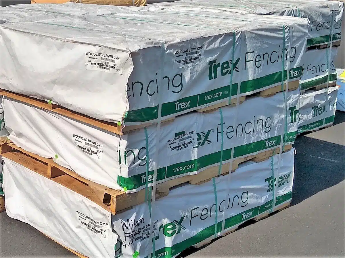 Trex Fencing Pallets