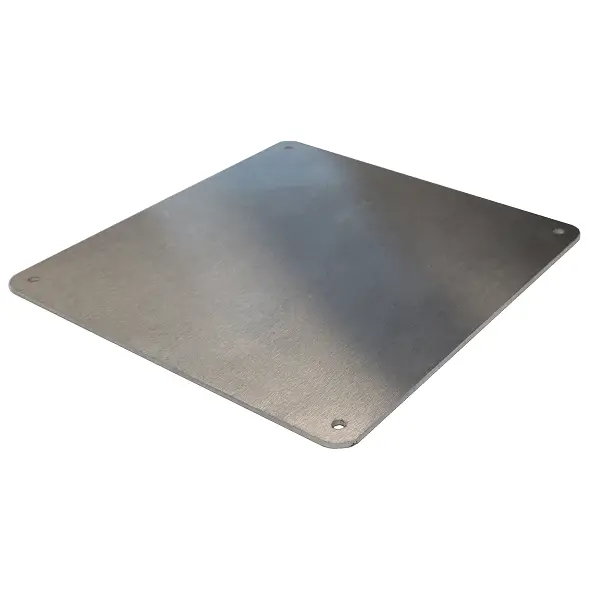 Aluminum top plate