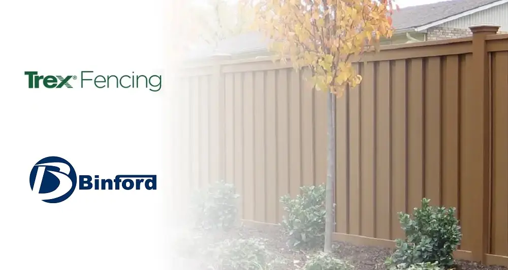 Binford Supply Trex Fencing Customer Literature